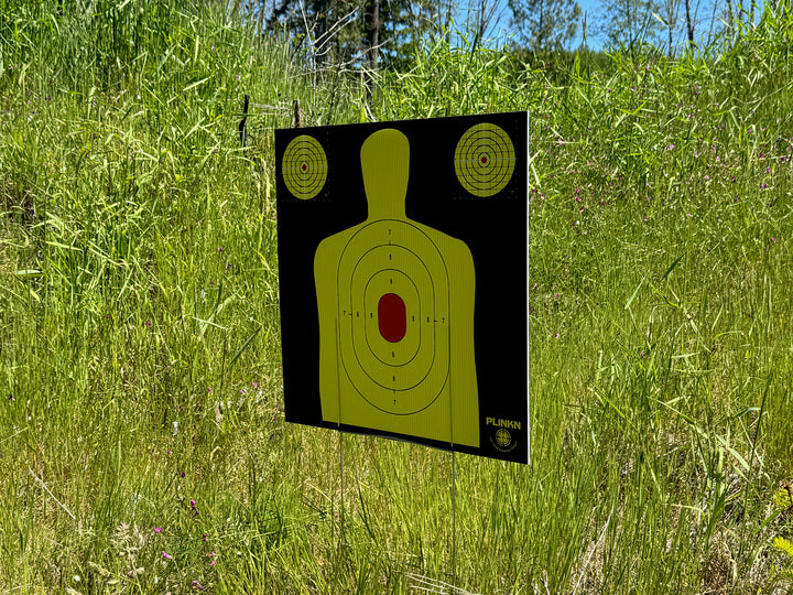 21" HEAD N' SHOULDER TARGET (2) PER PK