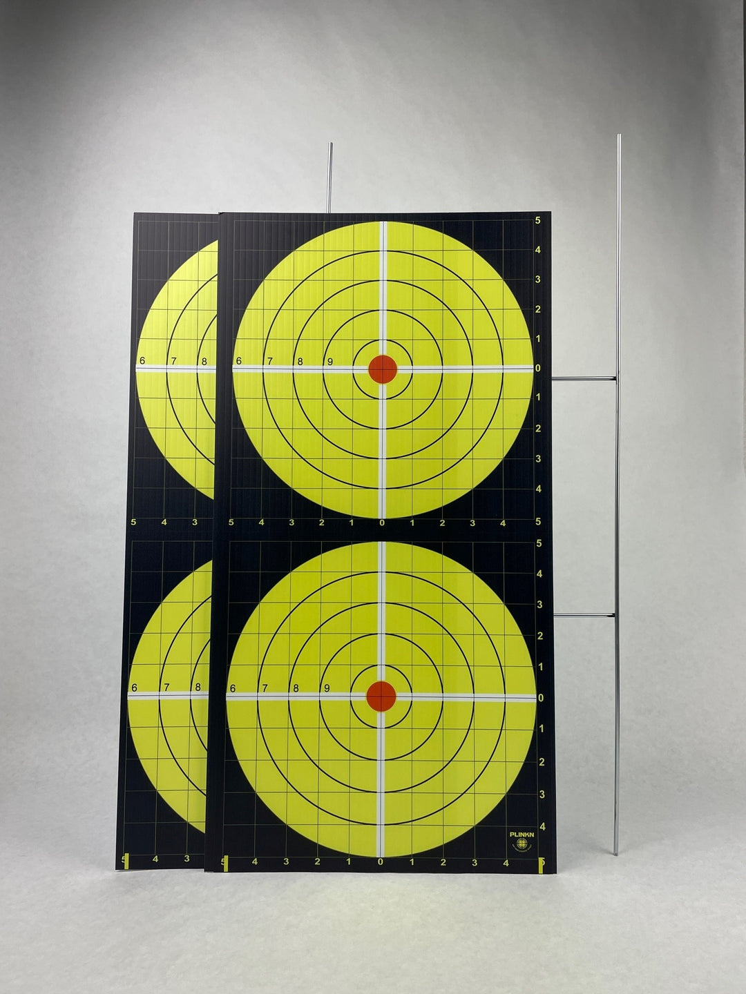 10.5" DOUBLE STACKED TARGET (2) PER PK