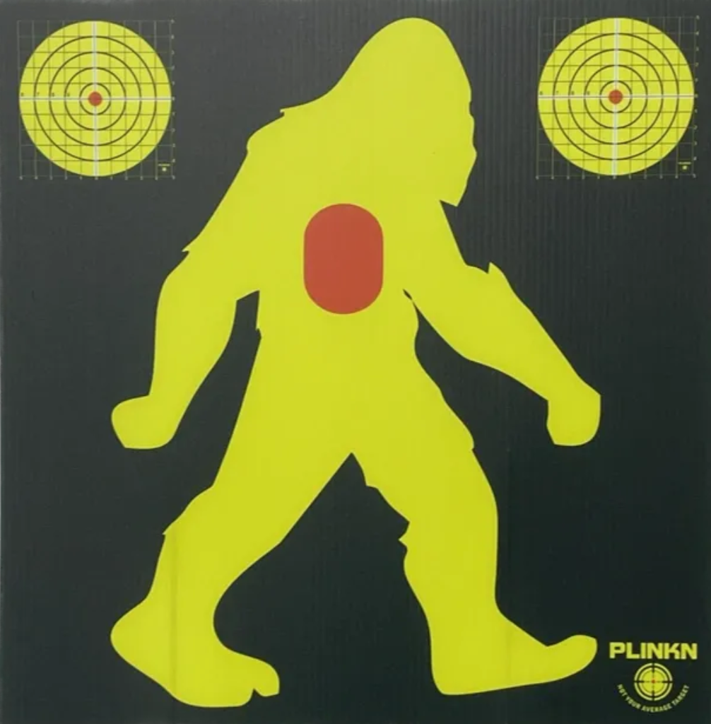 21" SASQUATCH TARGET (2) PER PK